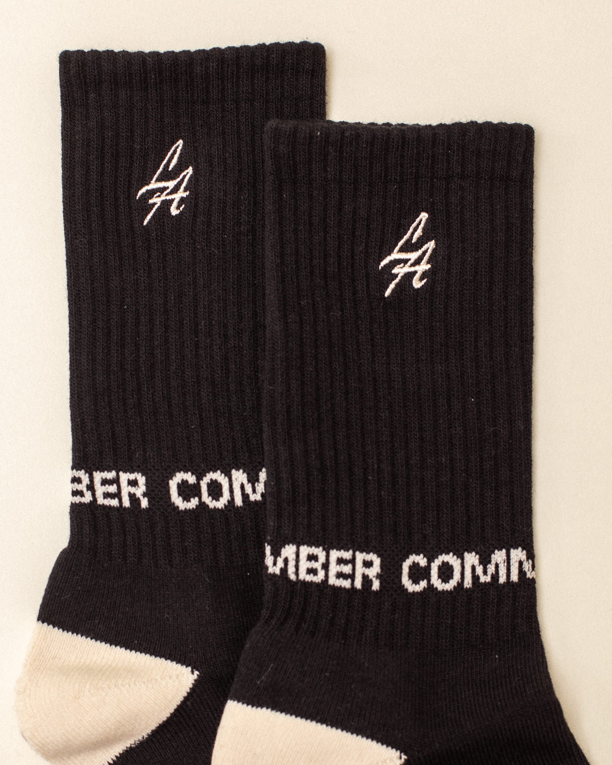 LA Black Socks