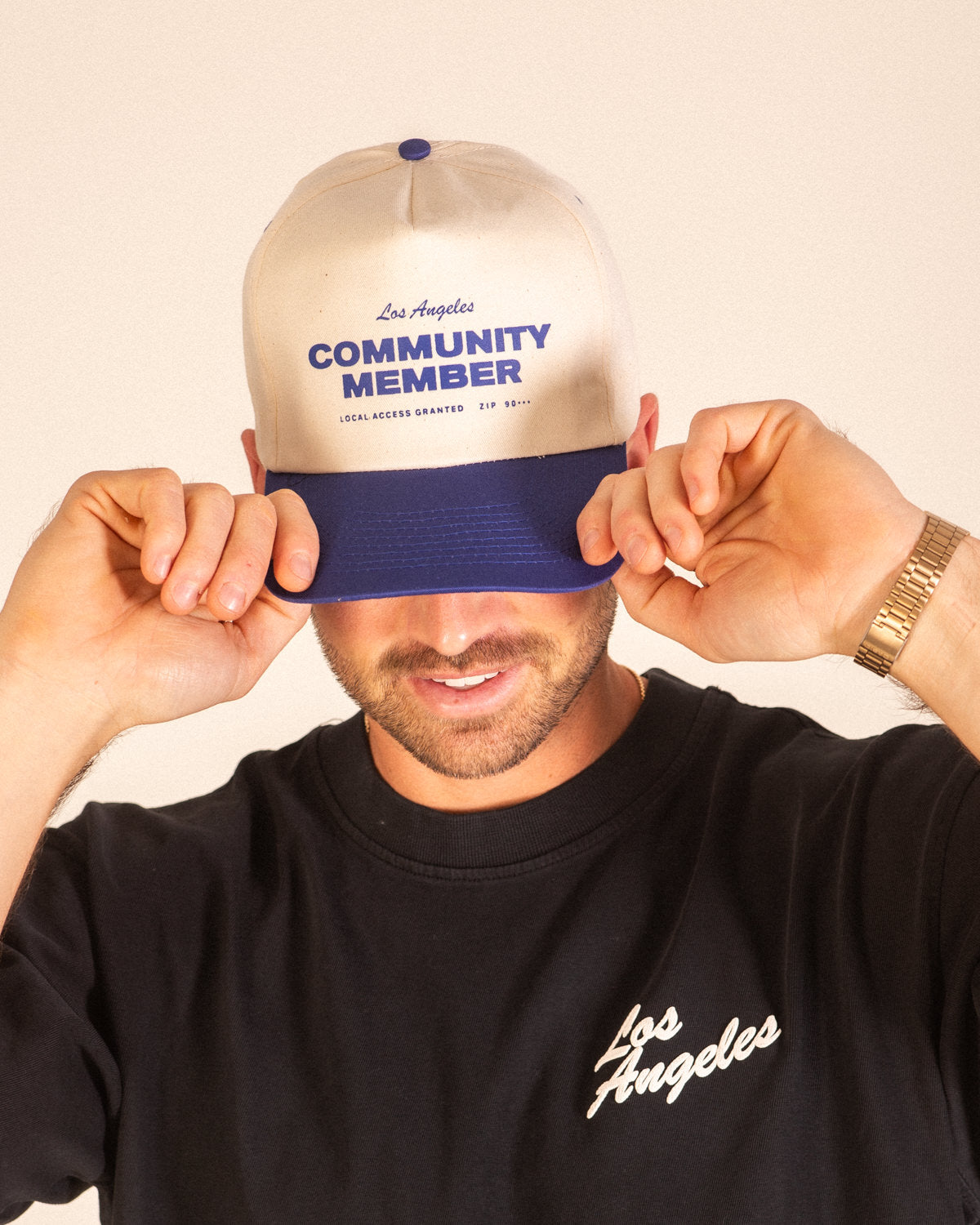 Access LA High Crown Snapback