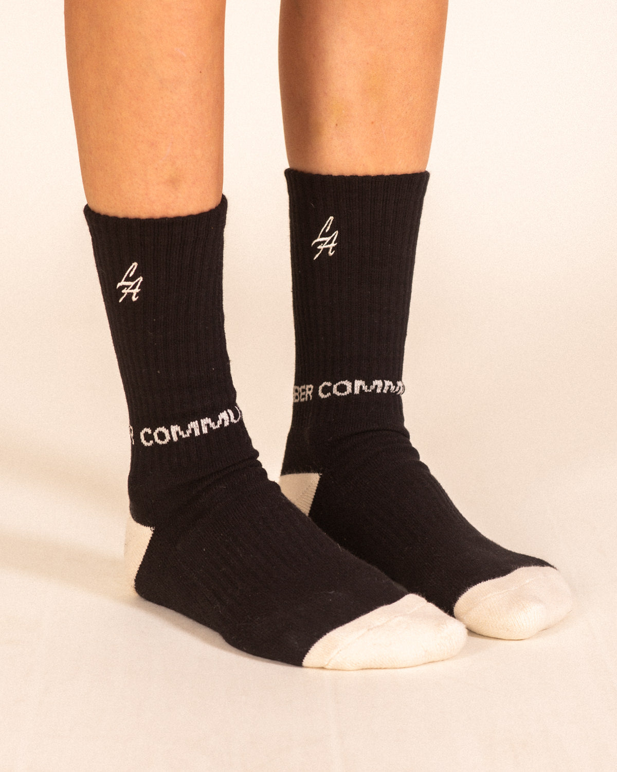 LA Black Socks