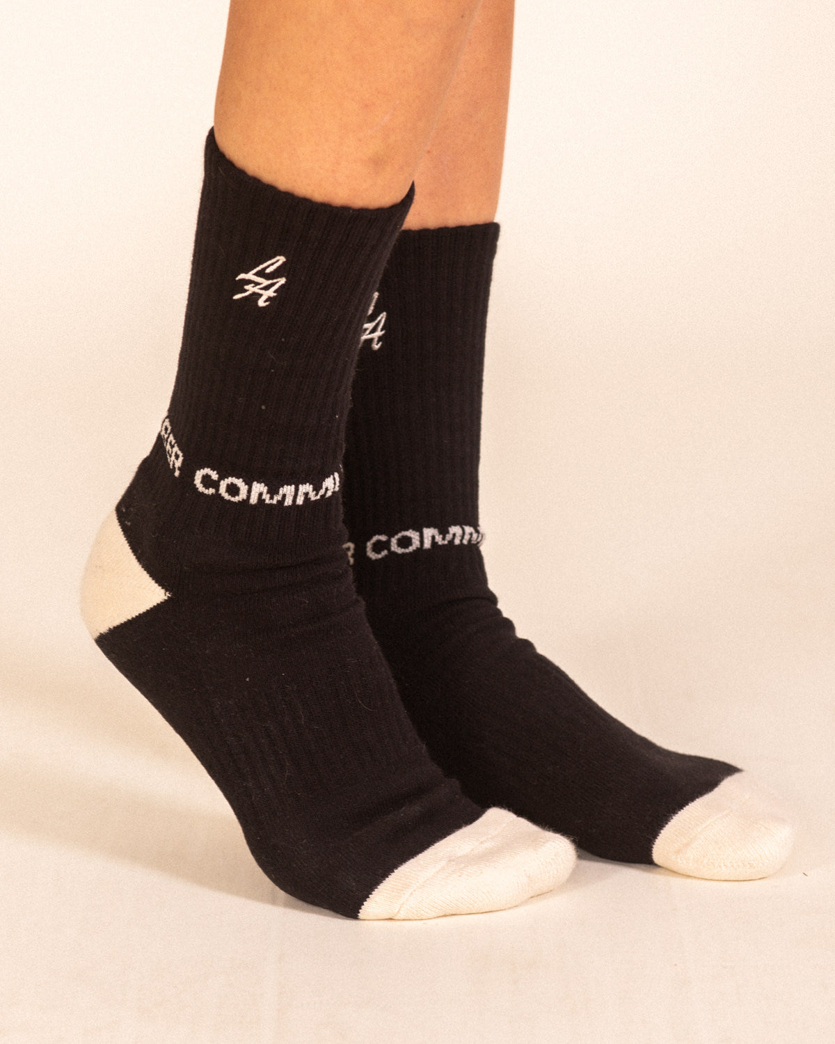 LA Black Socks