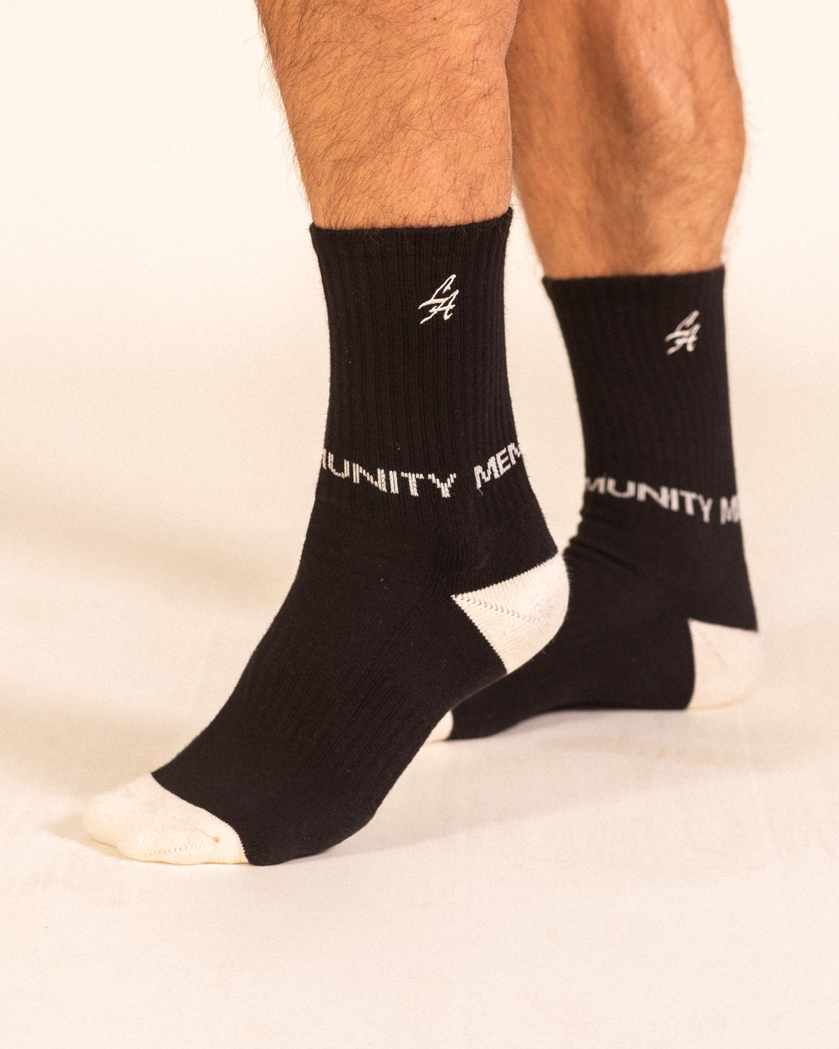 LA Black Socks