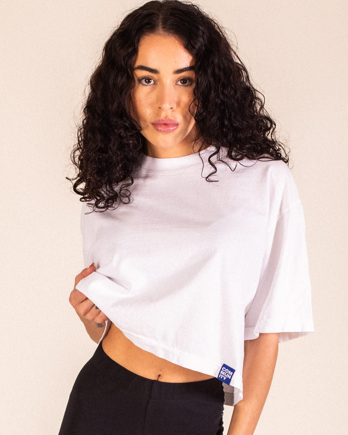 Member Oversized Crop Tee
