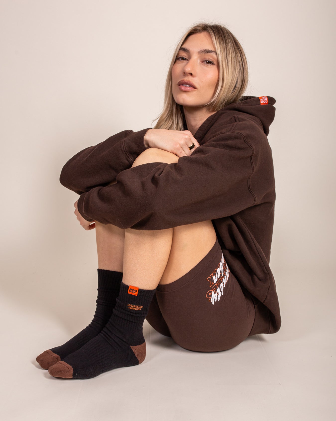 LA+NY Cotton Bike Short