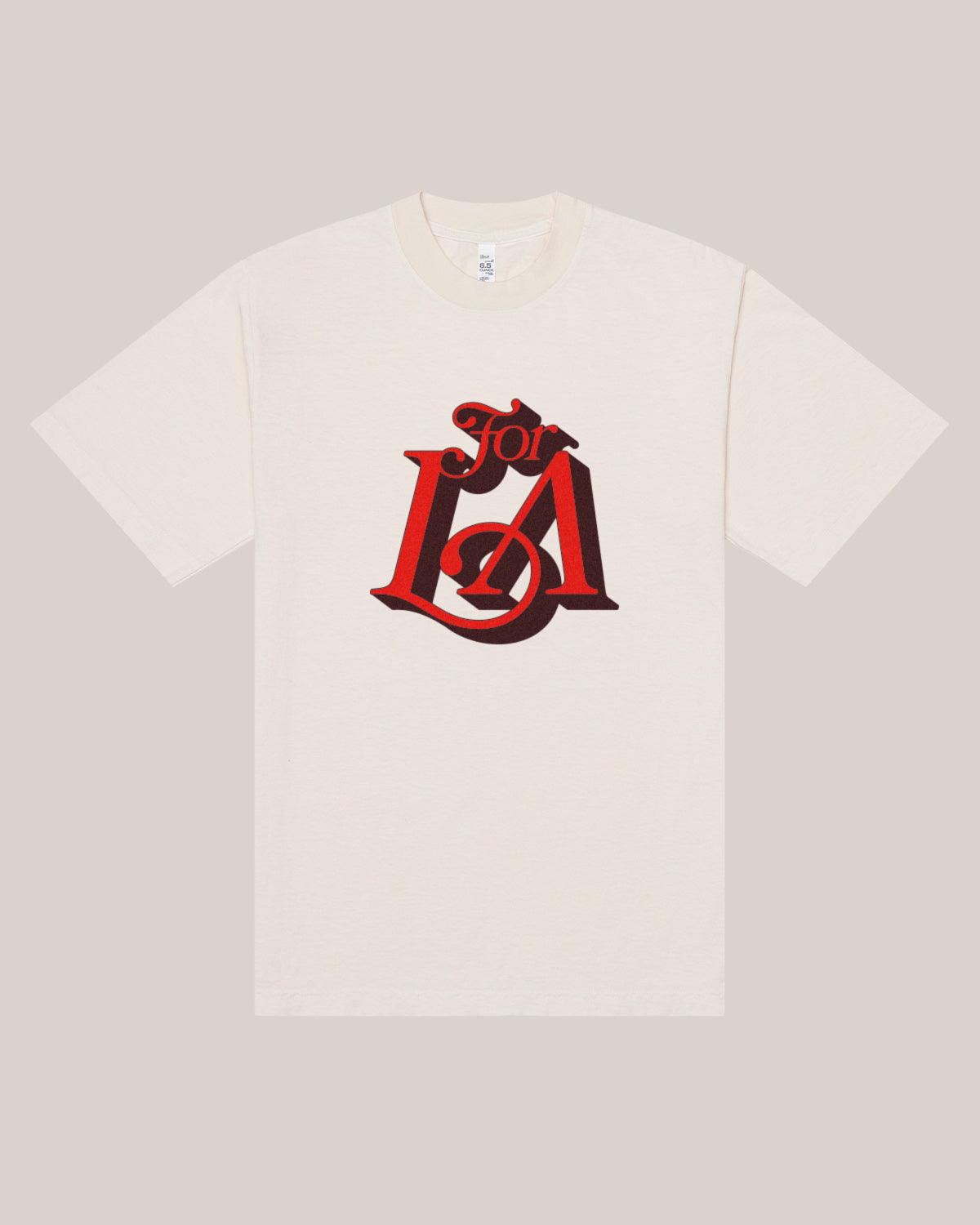 For LA - The Cream Tee